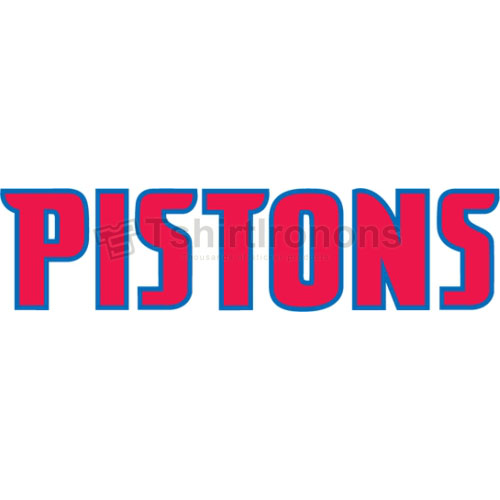 Detroit Pistons T-shirts Iron On Transfers N992
